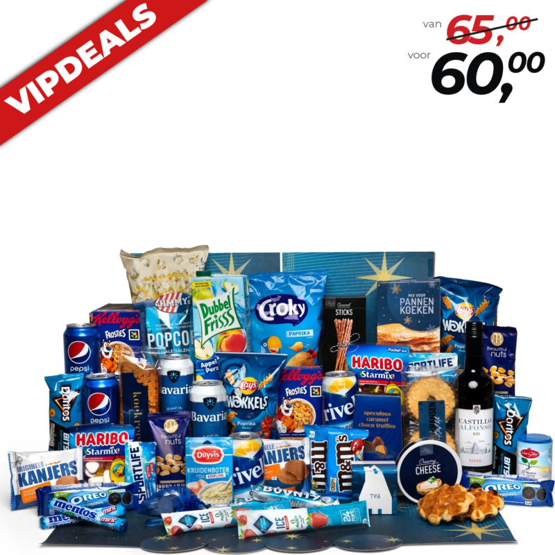 Kerstpakket Blauw voor jou Kerstpakketten Totaal